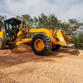 Motor Grader Machine On Rent