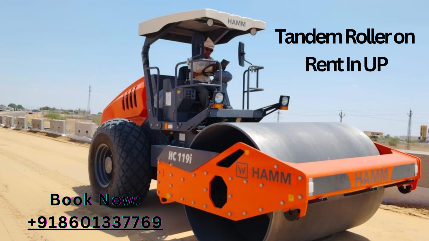 Tandem Roller on Rent In UP - Scaniaa
