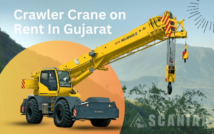Crawler Crane on Rent in Gujarat