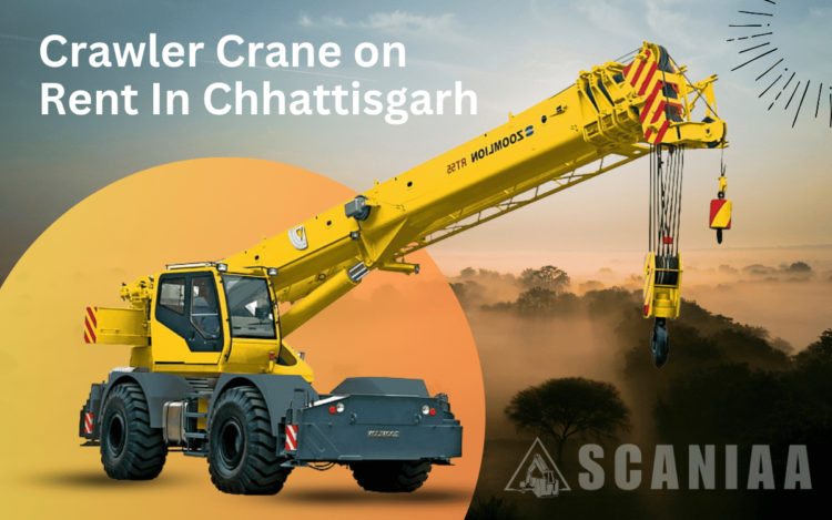 Crawler Crane on Rent in Chhattisgarh