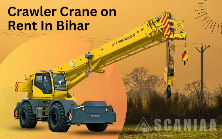 Crawler Crane on Rent in Bihar