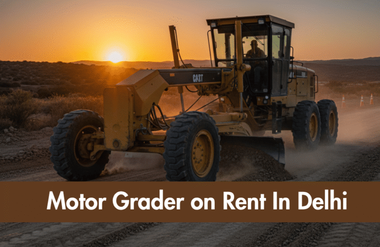 Motor Grader on Rent In Delhi