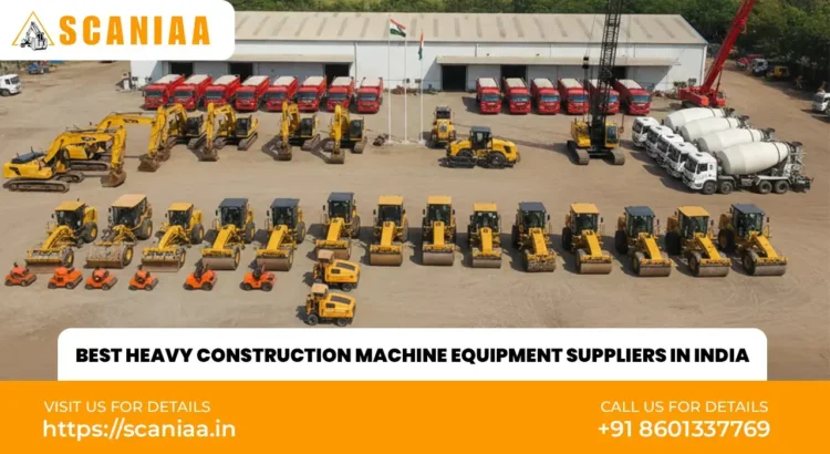 Best Heavy Construction Machine Equipment Suppliers in India